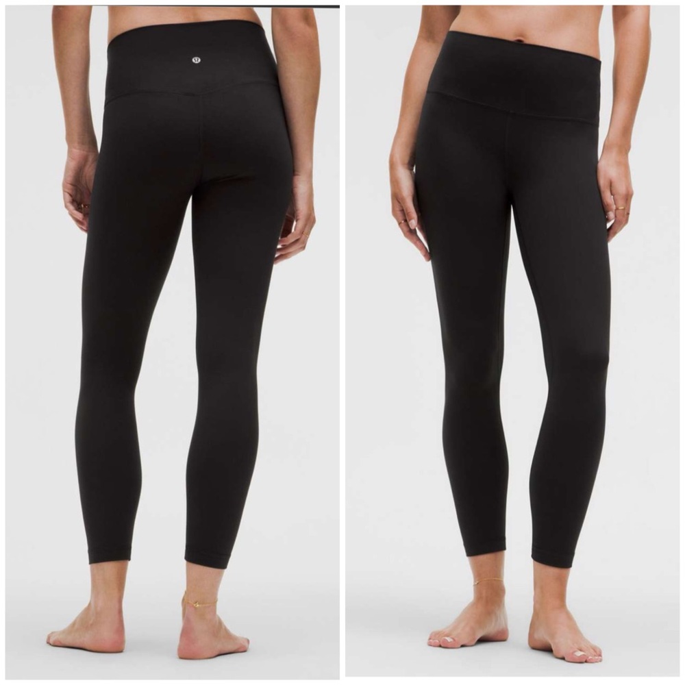 Lululemon align high rise leggings black 4